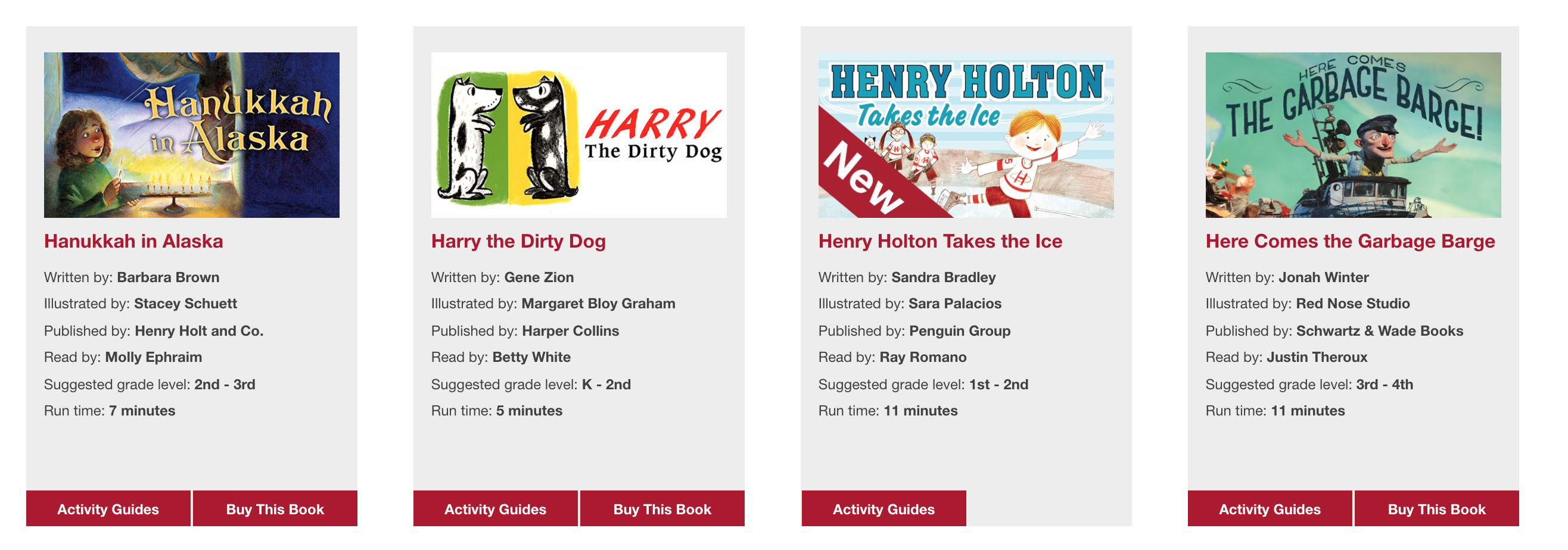 Books on this link

